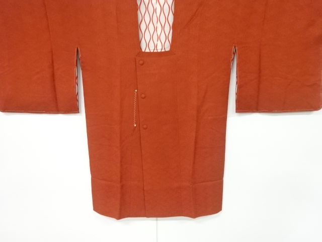 JAPANESE KIMONO / VINTAGE MICHIYUKI COAT / SILK / HIGAKI PATTERN